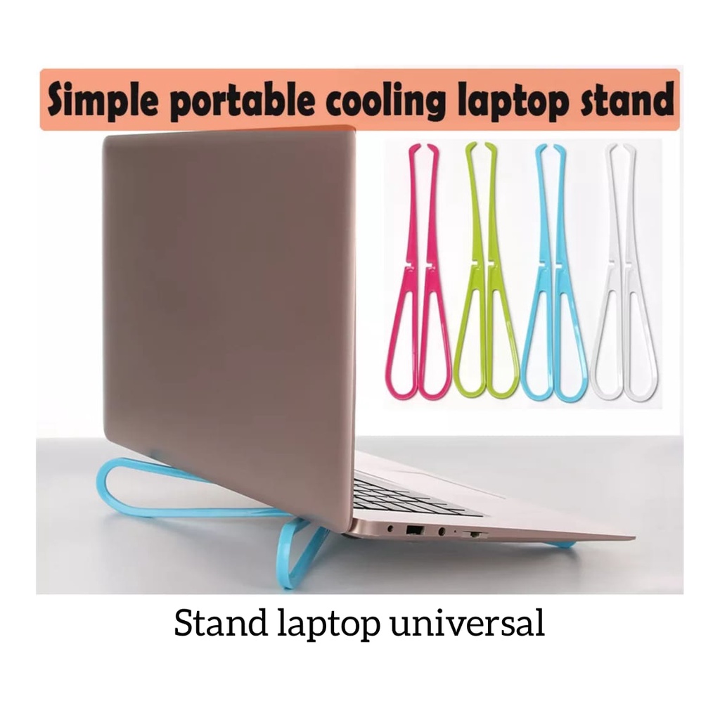 Jual Stand Holder Dudukan Laptop Model Lipat Portabel Ergonomis