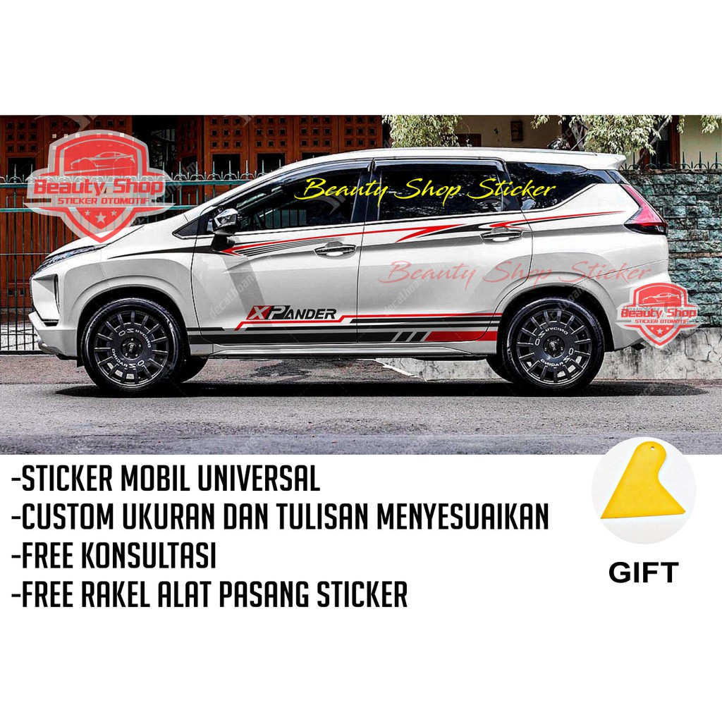 Jual Stiker Xpander Sticker Cutting Mobil Mitsubishi Xpander List