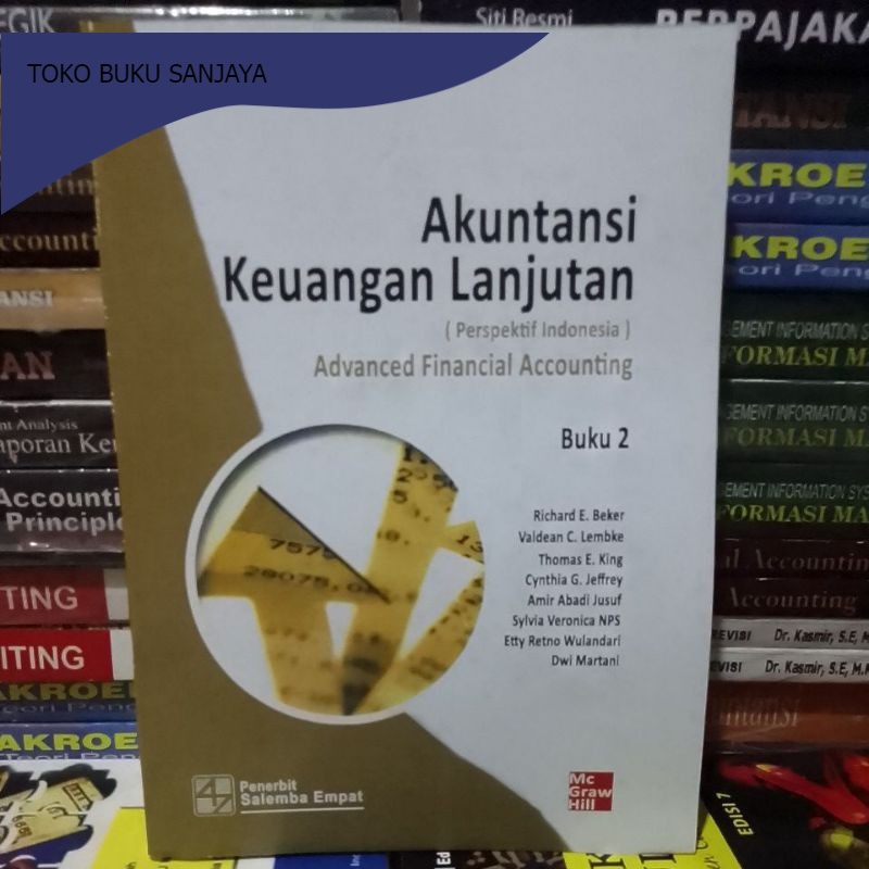 Jual Akuntansi Keuangan Lanjutan Perspektif Indonesia Buku By