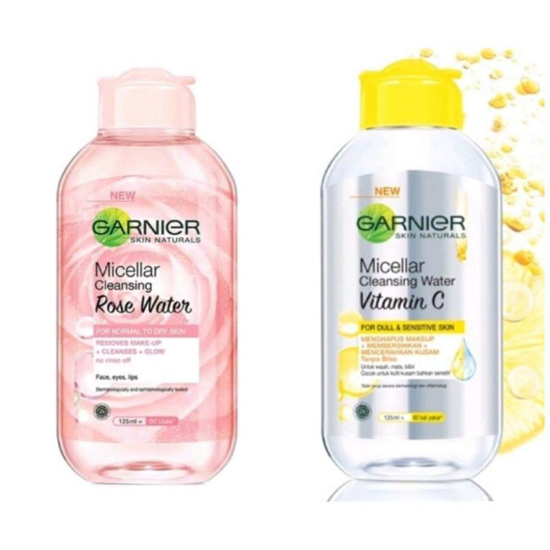 Jual Garnier Micellar Cleansing Water Rose Ml Vitamin C Ml