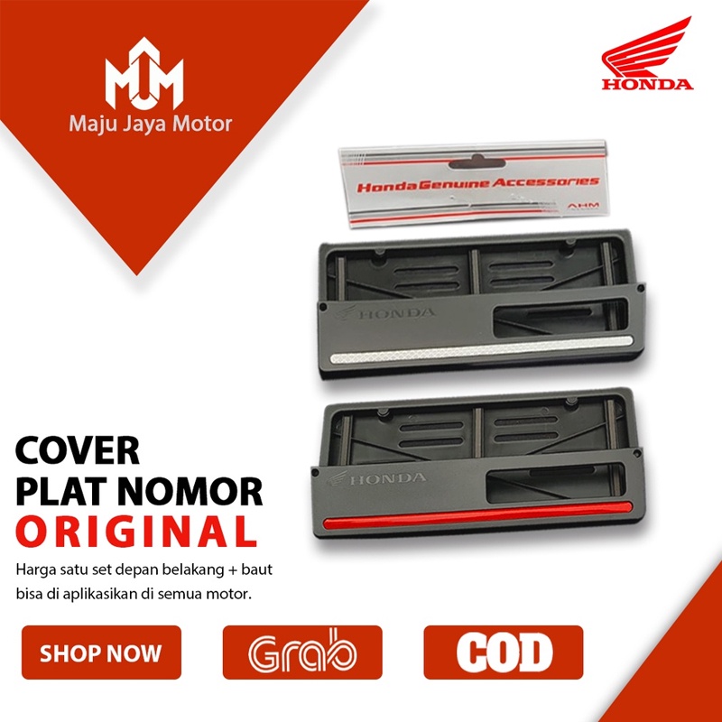 Jual Cover Tempat Dudukan Plat Nomer Nomor Motor Honda Shopee Indonesia