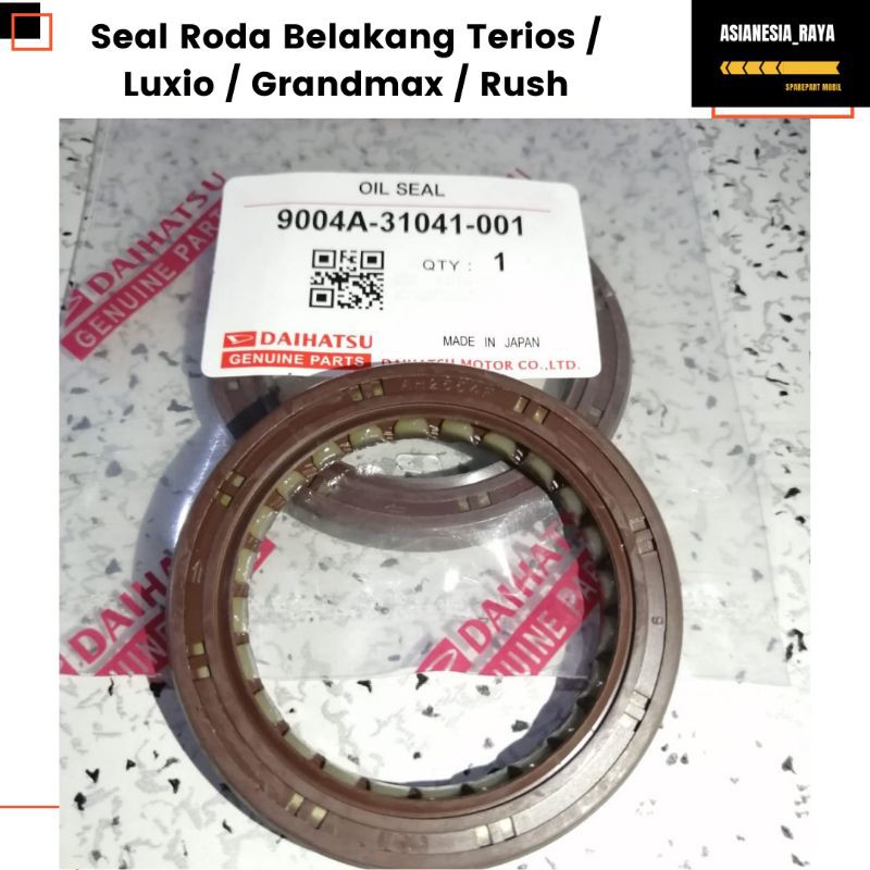 Jual Seal Roda Belakang Terios Luxio Grandmax Rush Shopee Indonesia