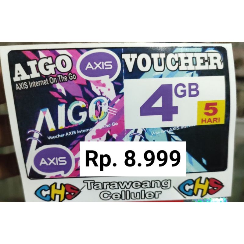 Jual Voucher Axis Aigo Gb Gb Bb Gb Boy Gb Bboy Hari Shopee