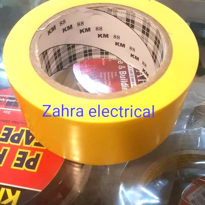 Jual Lakban Lantai Vinyl Floor Marking Tape Garis Polis Line X M