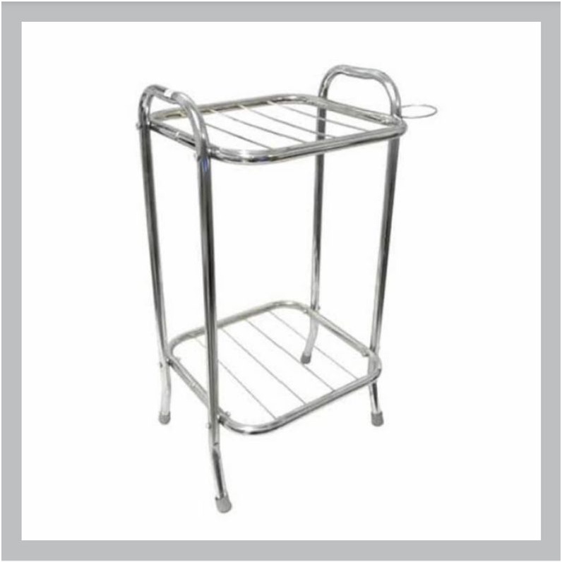 Jual Meja Rak Dispenser Guci Susun Stainless Steel Kaki Dispenser