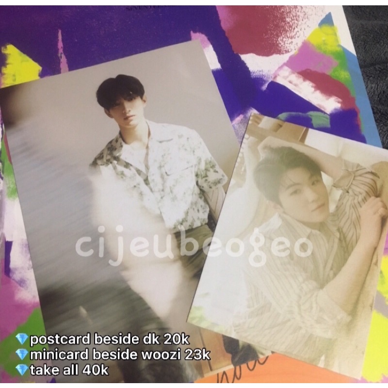 Jual PHOTOCARD POSTCARD MINICARD SEVENTEEN 2 An Ode Henggarae