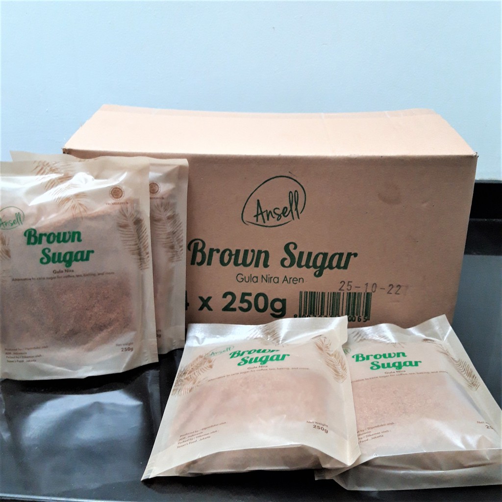 Jual Ansell Brown Sugar Gr Gula Merah Nira Aren Merk Ansel Promo