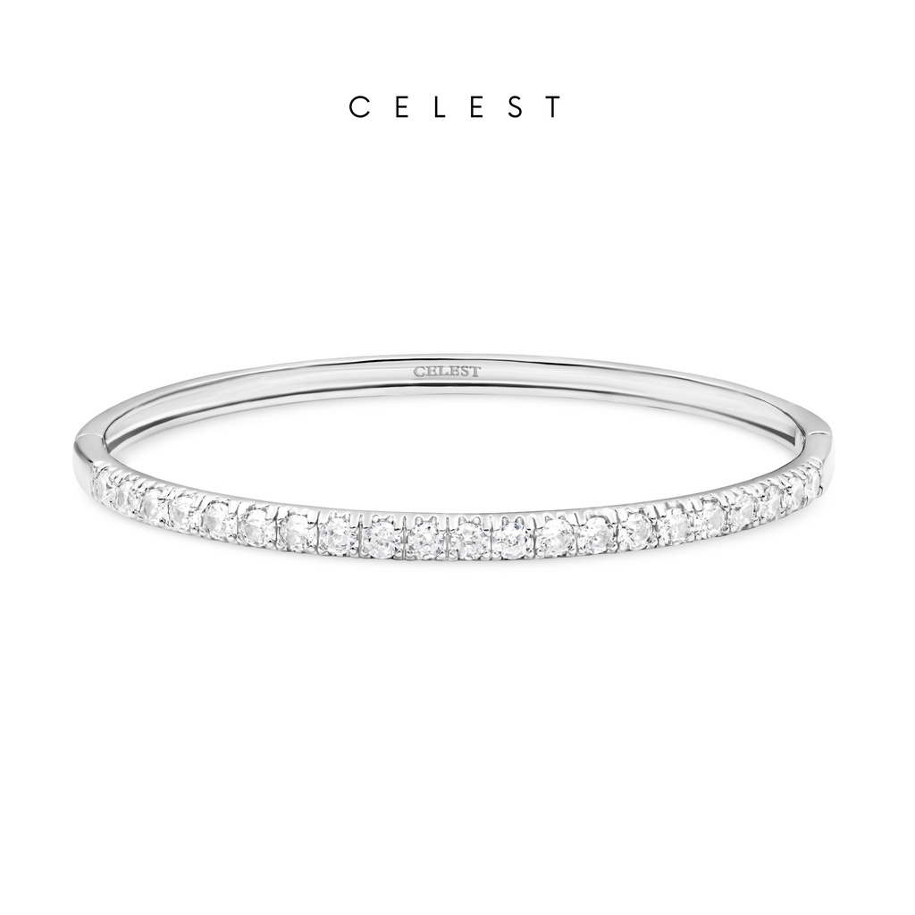 Jual Celest Rumme Silver Bangle Jewelry Aksesoris Perhiasan Gelang