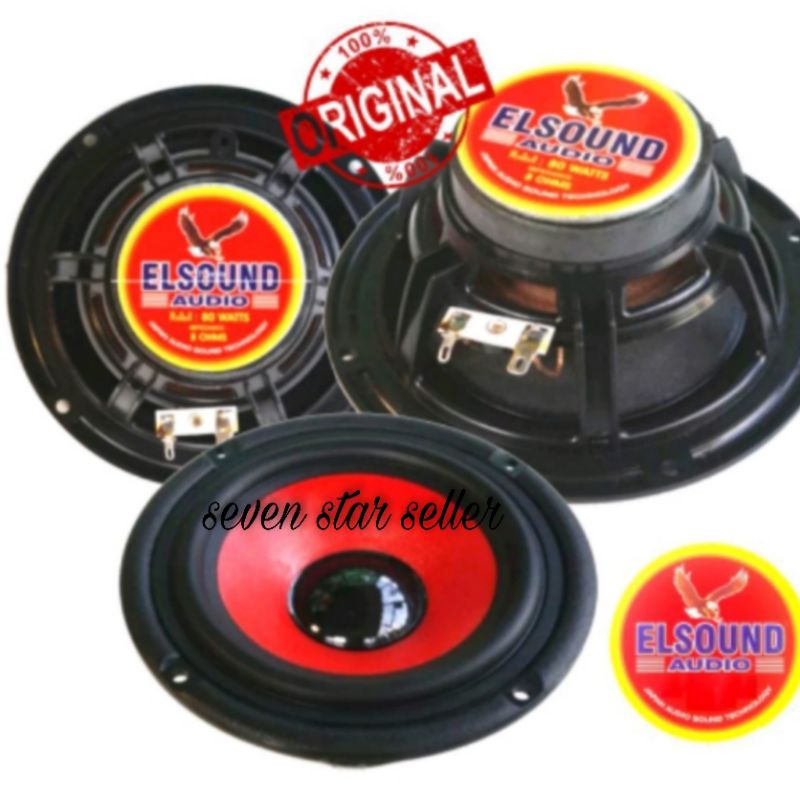 Jual Speaker Woofer Elsound 5 Inch Original Shopee Indonesia