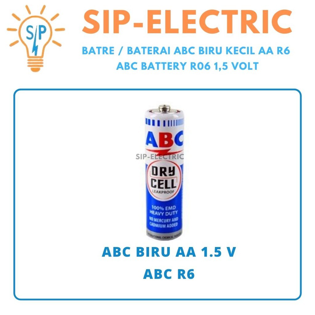 Jual Batre Baterai Abc Biru Kecil Aa R Abc Battery R Volt