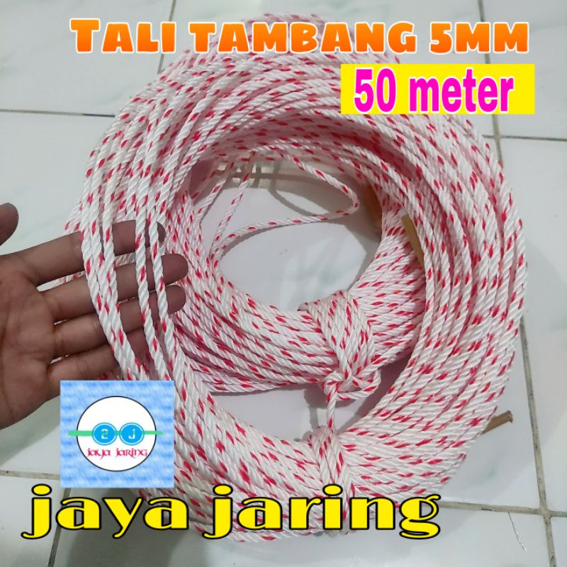 Jual Tali Tambang Mm Panjang Meter Tali Tambang Ppd Mm Eceran Tali