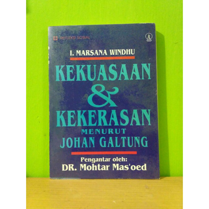 Jual Buku Kekuasaan Dan Kekerasan Menurut Johan Galtung Shopee Indonesia