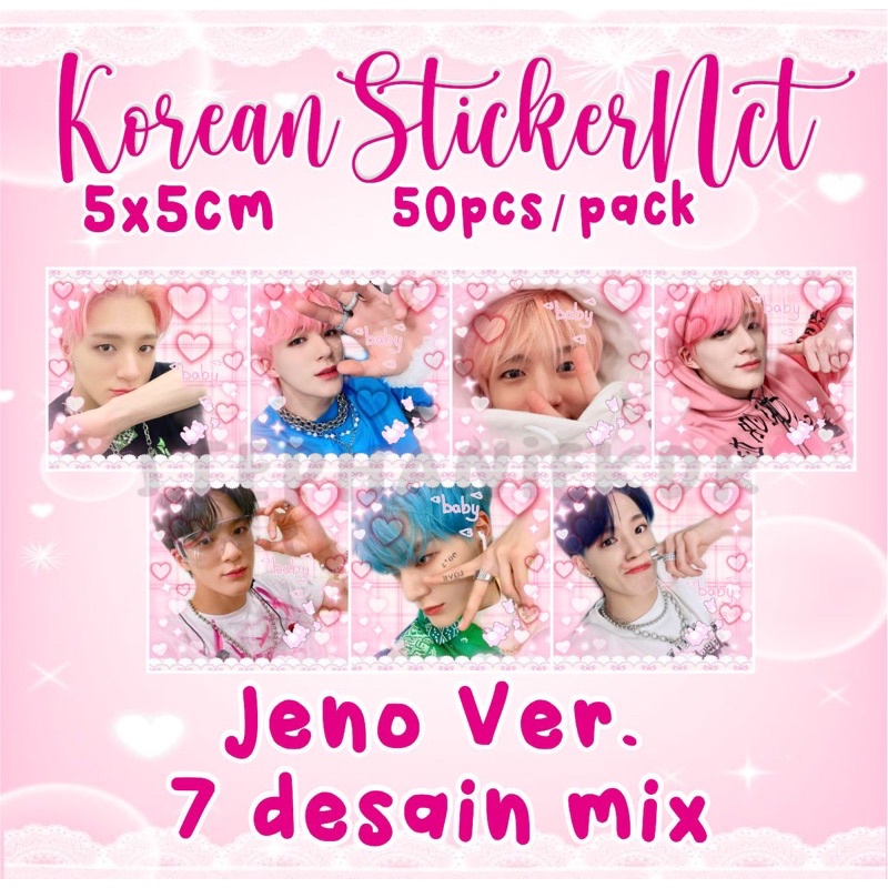 Jual VOL 4 NCT DREAM STICKER DECO PINK CORE KOREAN KPOP MAILS ALA