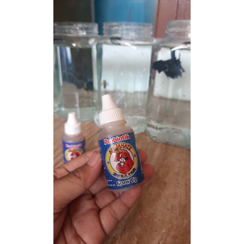 Jual Probiotik Obat Ikan Hias Air Jahatz Cupang Guppy Koi Koki Dll