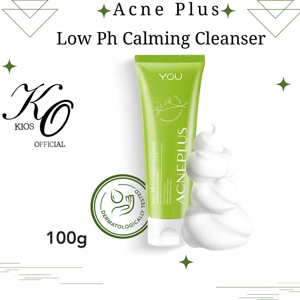 Jual You Acne Plus Low PH Calming Cleanser 100gr Shopee Indonesia