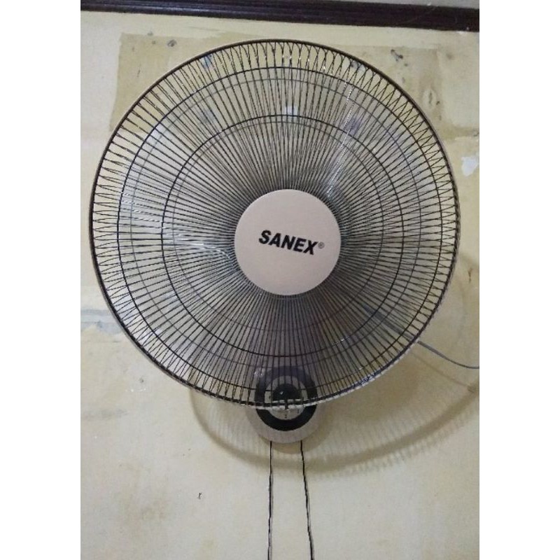 Jual Wall Fan Kipas Angin Dinding Sanex 18 Inch Baling Besi Shopee