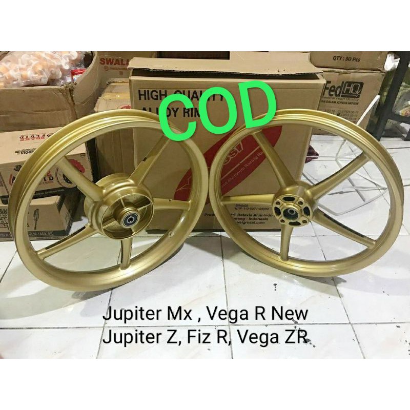 Jual Velg Racing Palang RCB Jupiter Mx Old Gold D B Shopee Indonesia