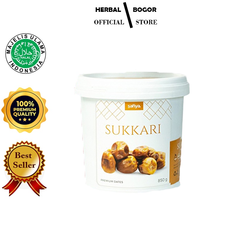 Jual Kurma Sukari Kemasan Toples Ember Unik 850 Gr AL QASSIM Oleh Oleh