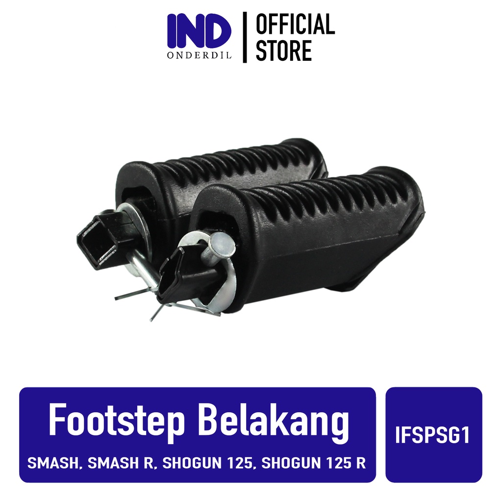 Jual Ind Onderdil Karet Footstep Foot Step Belakang Smash Shogun