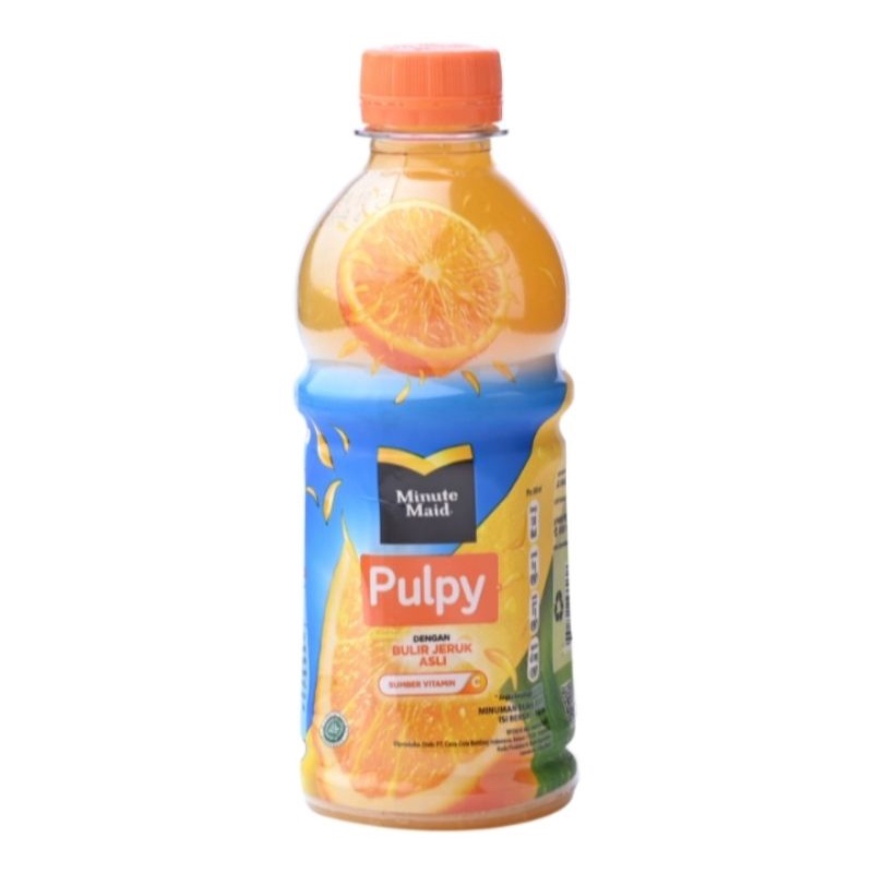 Jual Minute Maid Pulpy Orange Juice Ml Shopee Indonesia