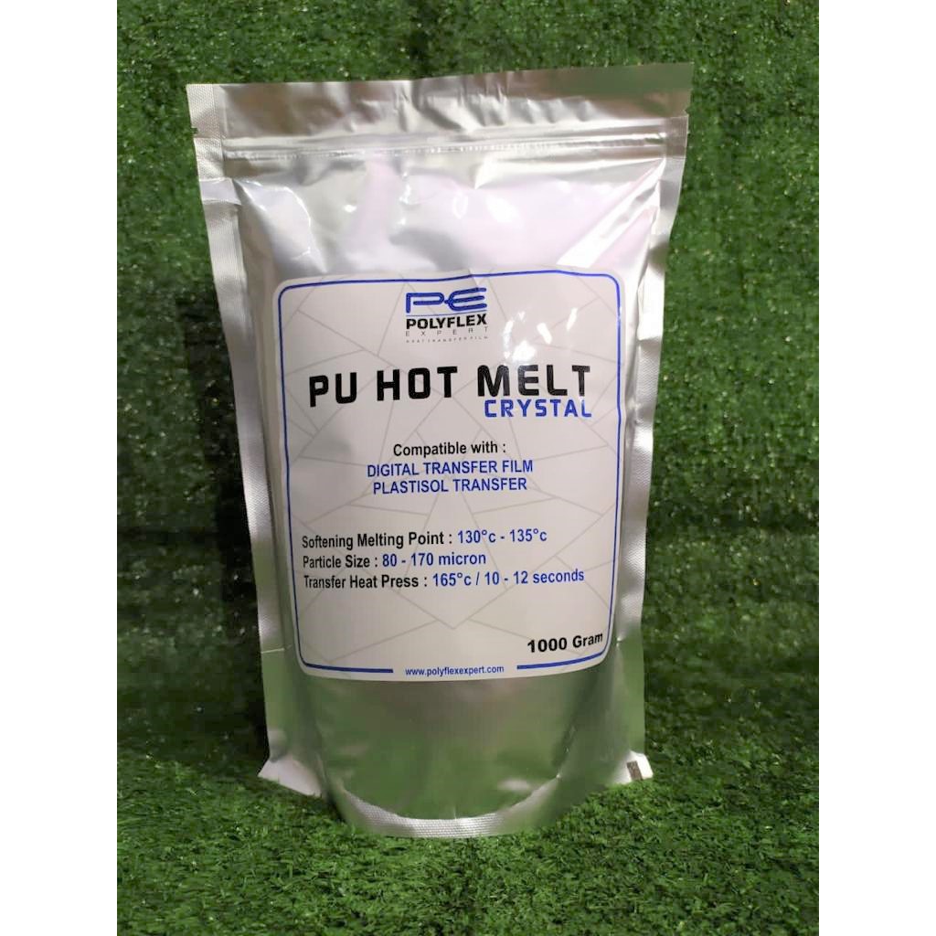 Jual PU Hotmelt DTF DST Powder Tepung Sablon DTF Plastisol 1KG