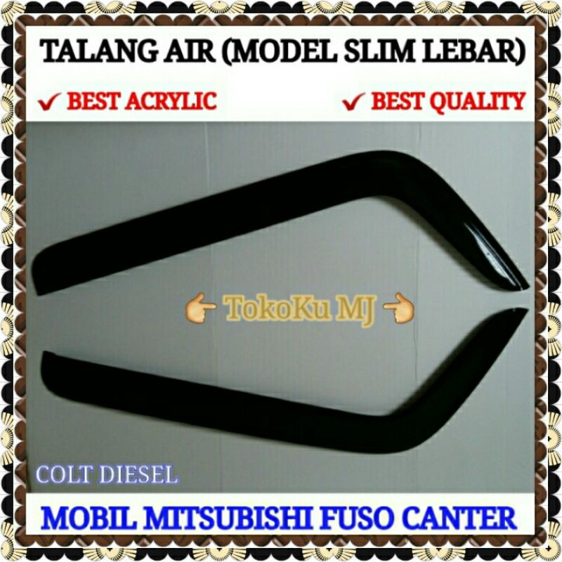 Jual Talang Air Pintu Depan Mobil Mitsubishi Fuso Canter Colt