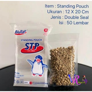 Jual Standing Pouch Double Seal X Isi Pcs Plastik Kemasan