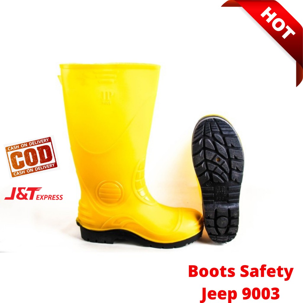 Jual Jeep Sepatu Karet Boots Safety Boot Untuk Kebun Kerja Proyek