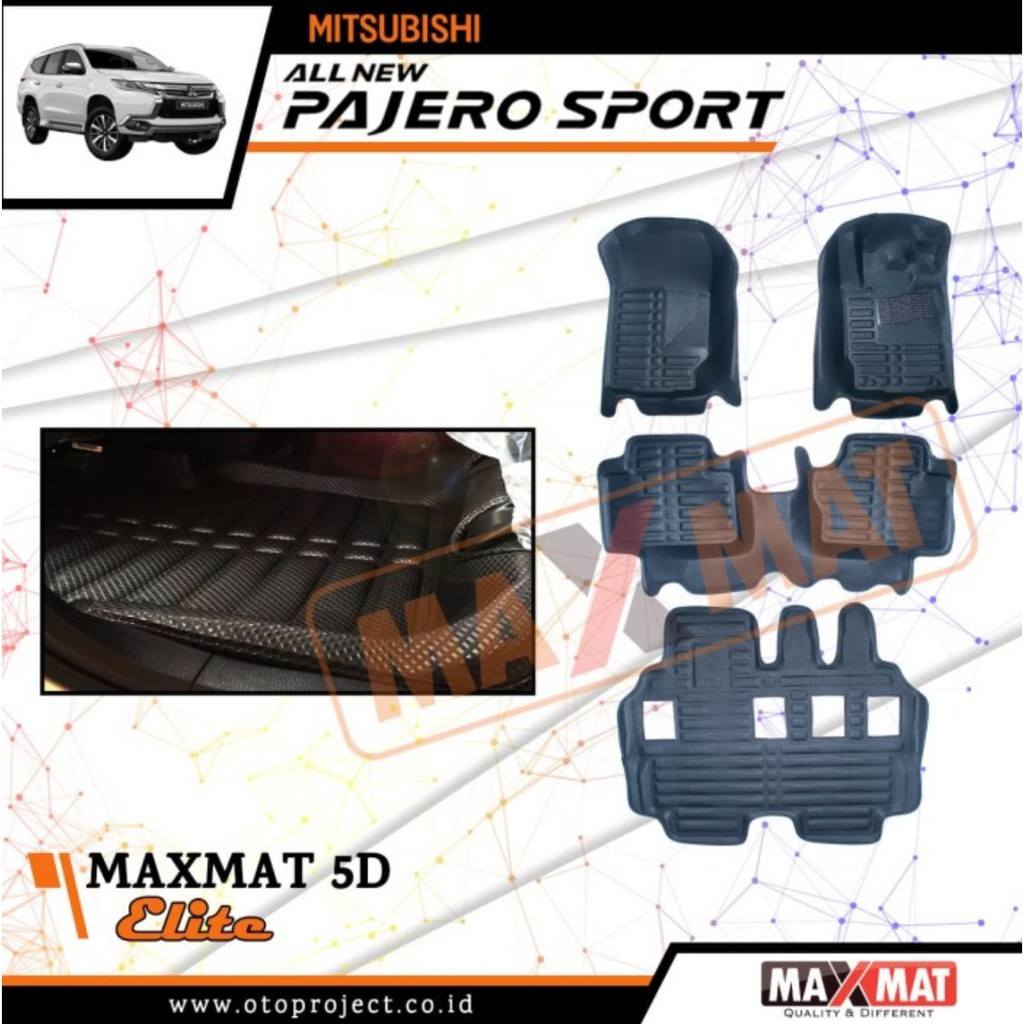 Jual Karpet D All New Pajero Sport Maxmat Tipe Elite Karpet Mobil All