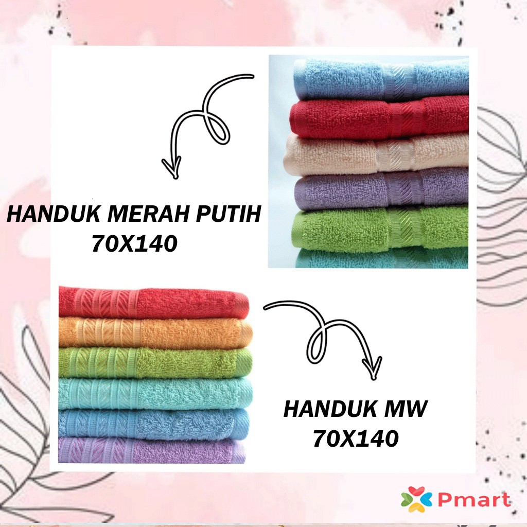 Jual Handuk Merah Putih X Handuk Mp X Handuk Katun X