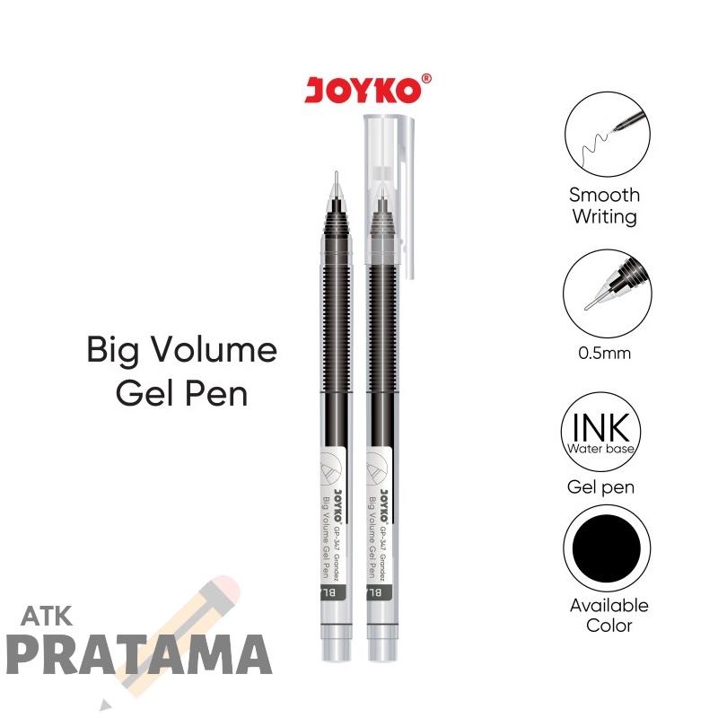 Jual Gel Pen Pulpen Pena Joyko Gp Grandez Mm Shopee Indonesia