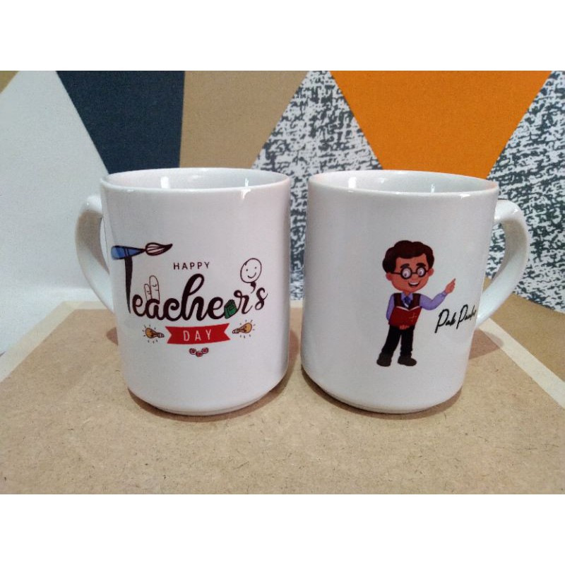 Jual Mug Cantik Kado Mug Hari Guru Hadiah Mug Parenting Club Shopee