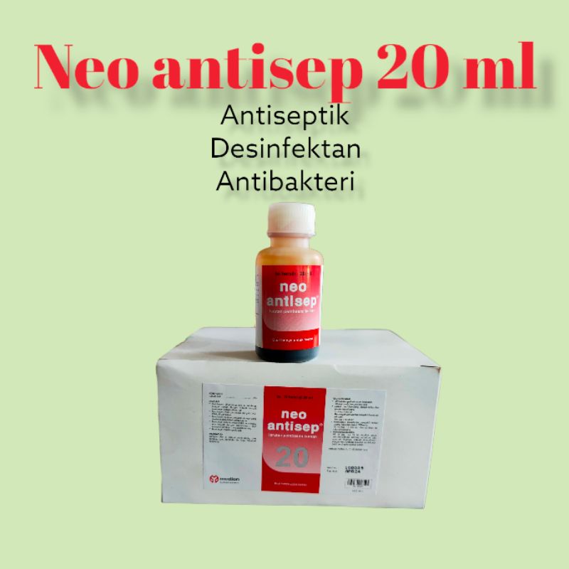 Jual Neo Antisep 20 Ml Antiseptik Desinfektan Antibakteri Medion