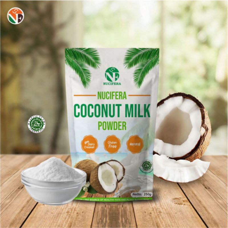 Jual Coconut Milk Powder Santan Bubuk Nucifera Shopee Indonesia