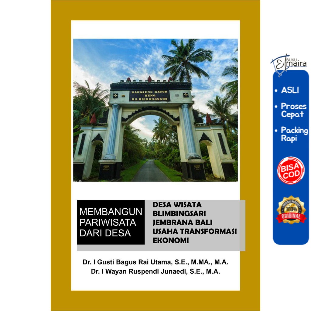 Jual Buku Membangun Pariwisata Dari Desa Desa Wisata Blimbingsari