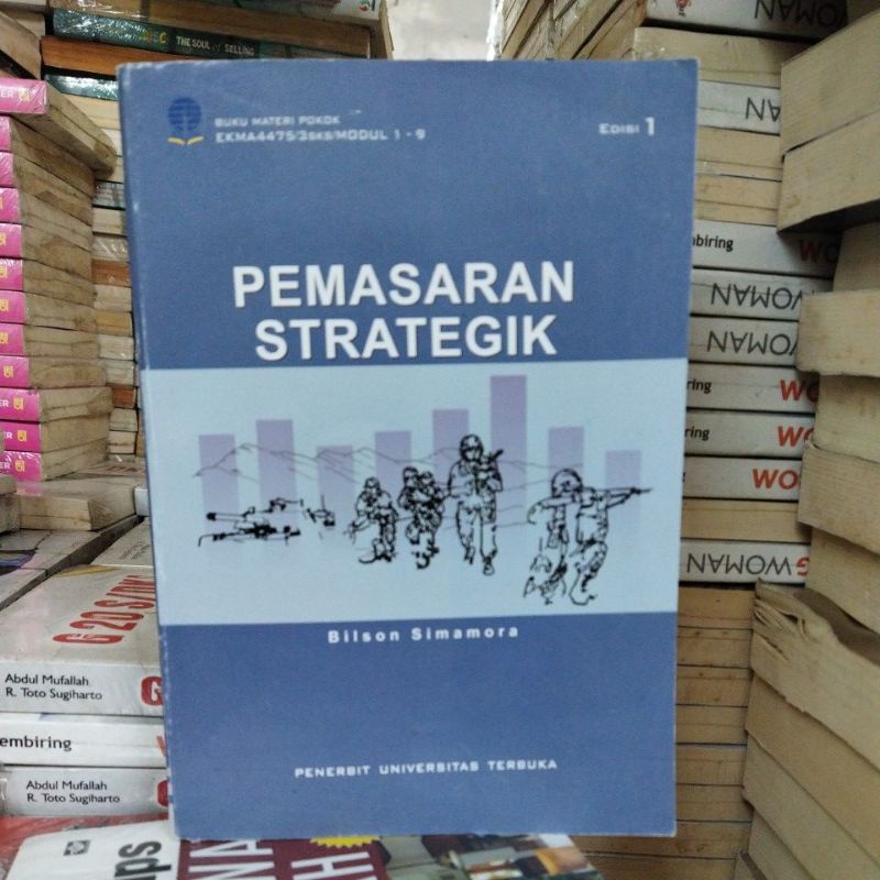 Jual Buku Materi Pokok Pemasaran Strategik UT Buku Universitas Terbuka