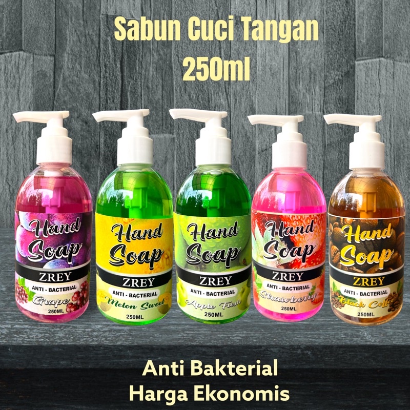 Jual Handsoap Sabun Cuci Tangan Zrey Antibakteri Ml Shopee Indonesia