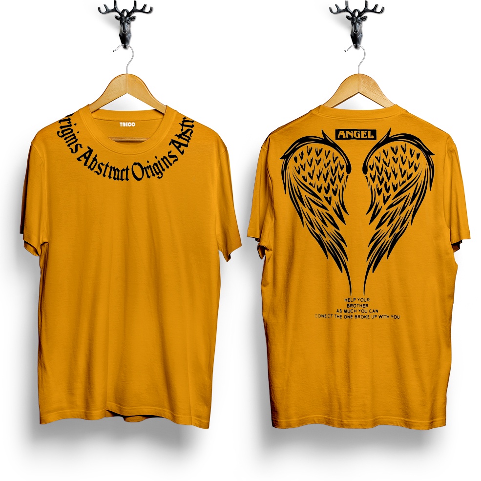 Jual Baju Kaos Distro Angel Wing Kaos Angel Sayap Abtract Origins