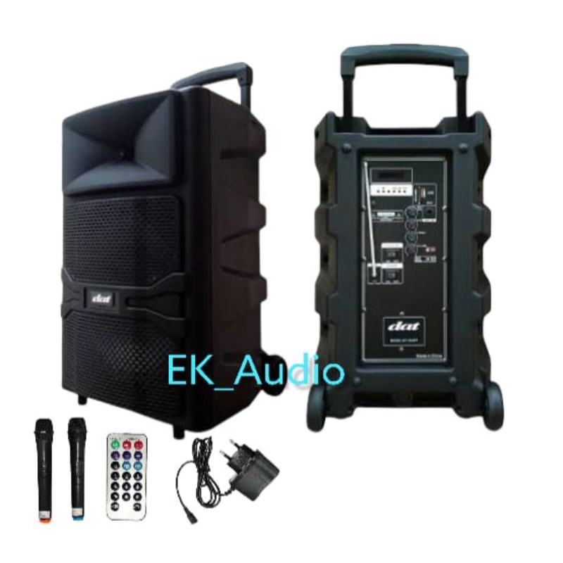 Jual Speaker Aktif Portable 12 Inch DAT DT 1210FT Bluetooth Radio USB