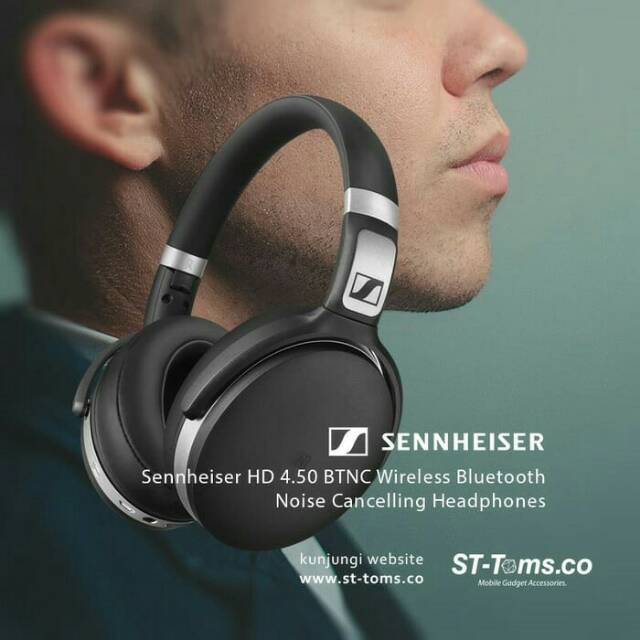 Jual Sennheiser Hd Btnc Wireless Bluetooth Noise Cancelling