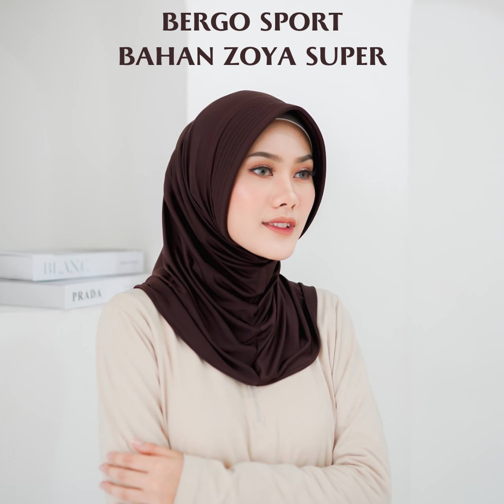 Jual Malayu Hijab Kerudung Krudung Hijab Jilbab Bergo Olahraga Sport