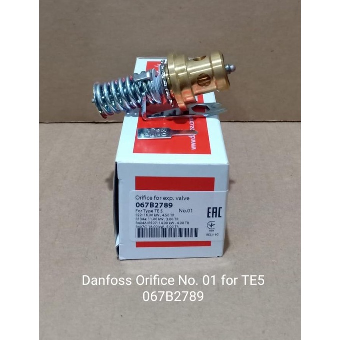 Jual DANFOSS ORIFICE NO 1 FOR EXPANSION VALVE TE5 067B2789 Shopee