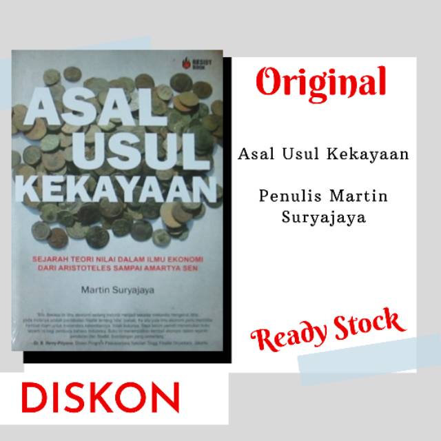 Jual Buku Original Asal Usul Kekayaan Martin Suryajaya Shopee