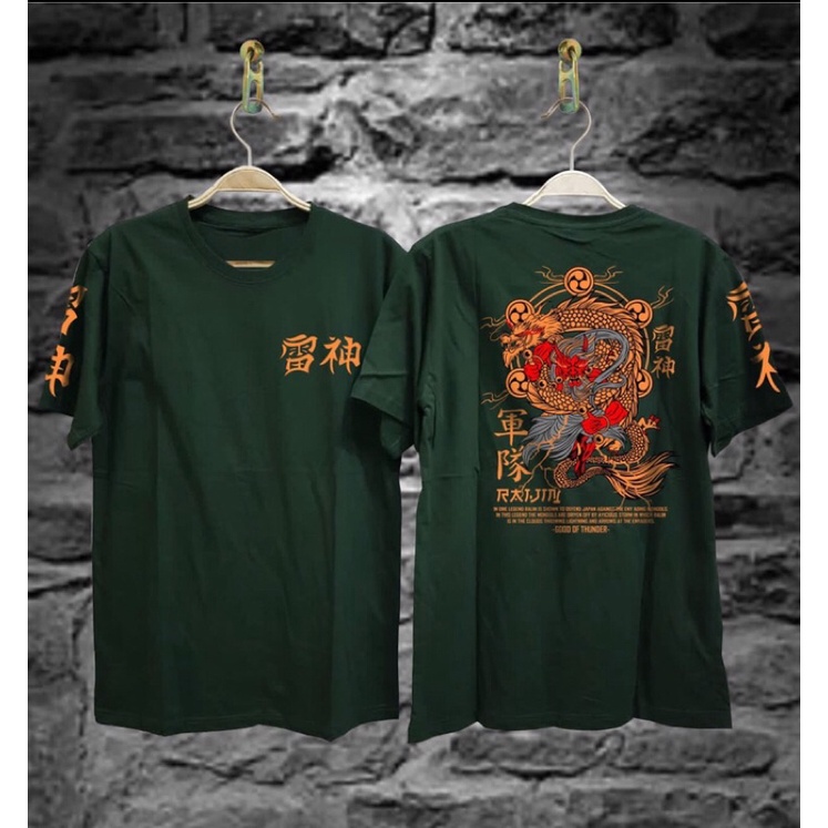 Jual Kaos Samurai Dragon Jepang Terbaru Kaos Distro Jepang Masa Kini