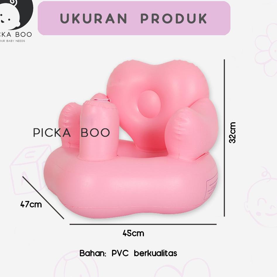 Jual Model Terkini Zy Be Kursi Pompa Sofa Tiup Bayi Karakter Love Picka