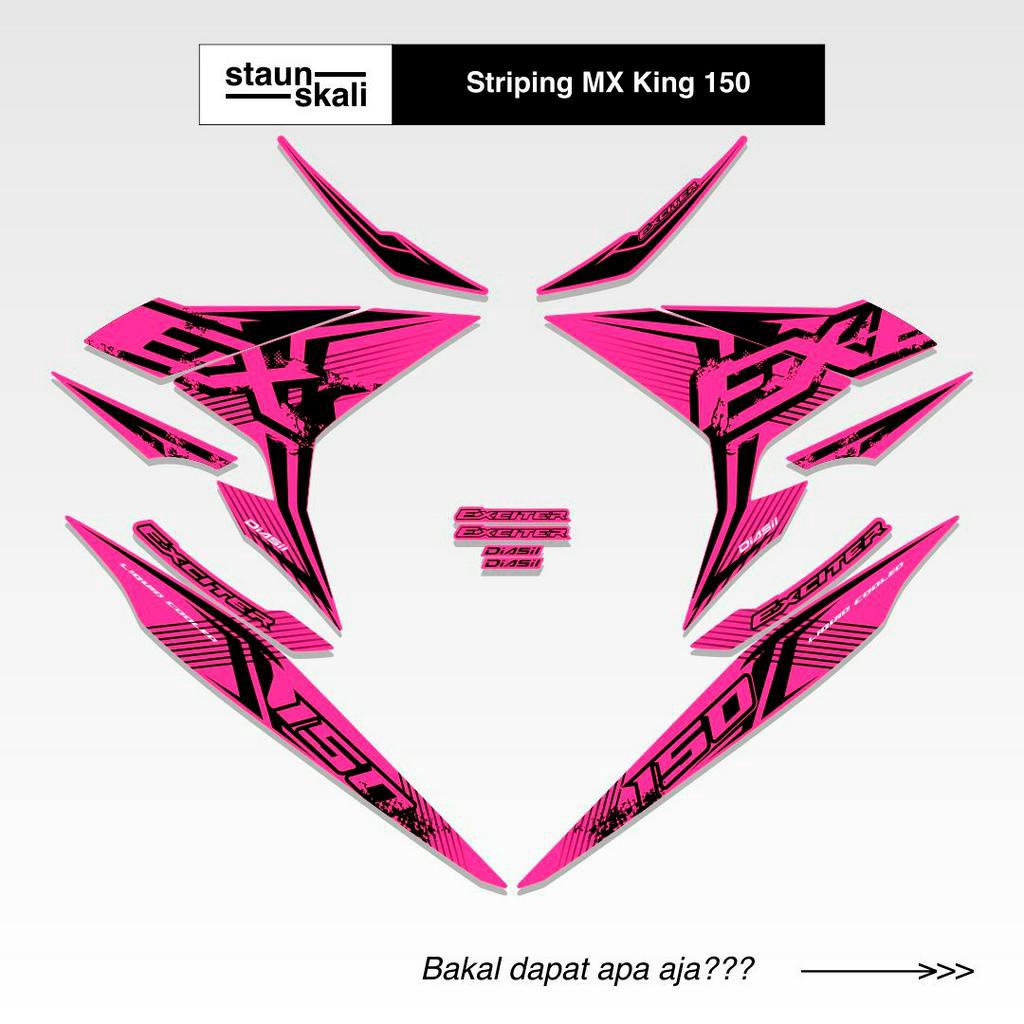 Jual Striping Mx King Y Zr Variasi Sniper Exciter Gp Malaysia