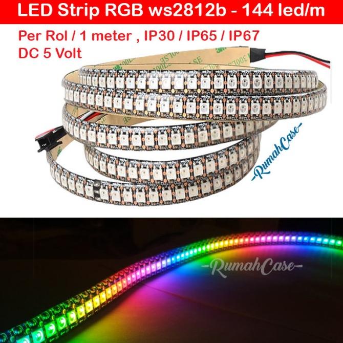 Jual Led Strip Ws B Led M Ip Ip Ip Ecer Per Meter