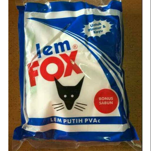 Jual LEM FOX PUTIH 650GRAM KEMASAN PLASTIK ORIGINAL Shopee Indonesia