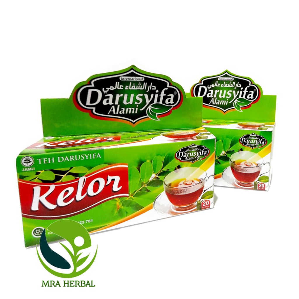 Jual Teh Celup K Lor Daun Kelor Darusyifa Isi 20 ORIGINAL Shopee