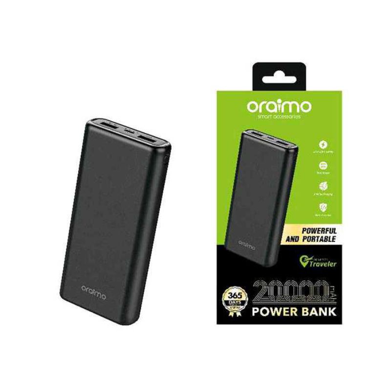 Jual Oraimo Power Bank Mah Traveler Black Shopee Indonesia